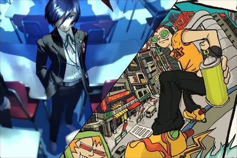 Footage Of Persona 3 Remake And Jet Set Radio。